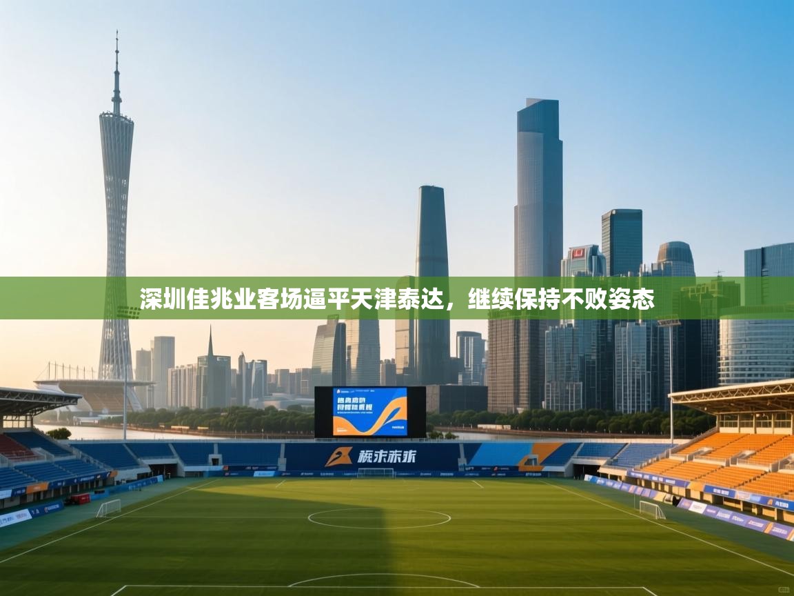 深圳佳兆业客场逼平天津泰达，继续保持不败姿态  第2张